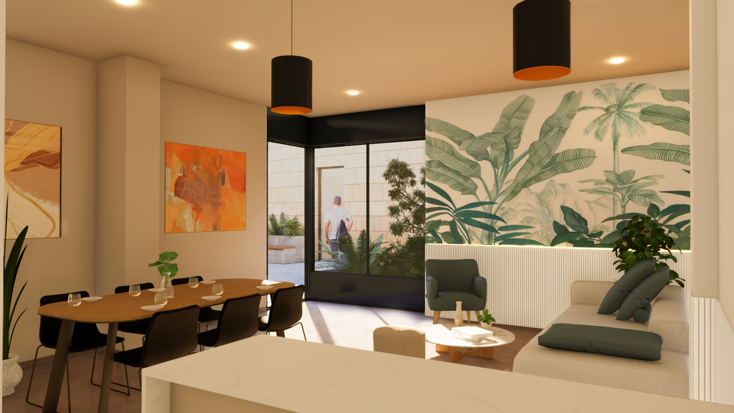 Renders Allonbay Urban_Club social