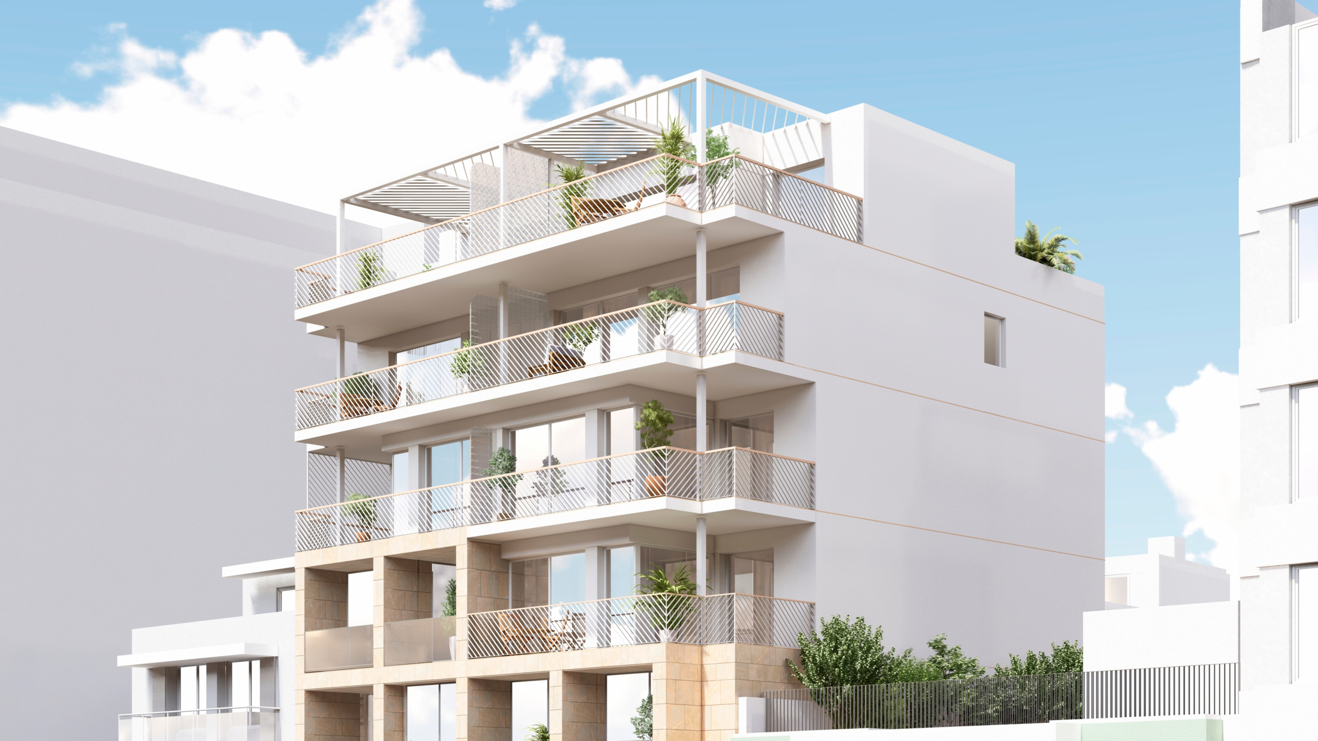 Renders Allonbay Urban_Fachada